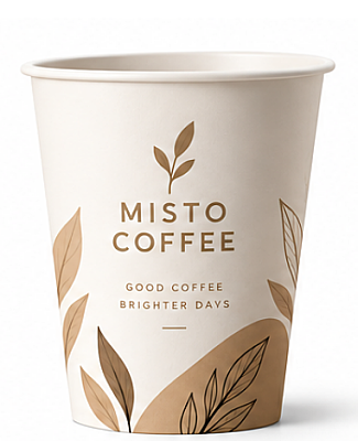 8 Oz Karton Bardak (Misto) - Misto Coffee